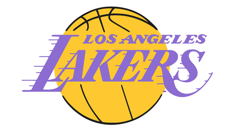 Los Angeles Lakers Logo 1976-2001
