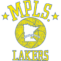 Minneapolis Lakers Logo 1947-1960