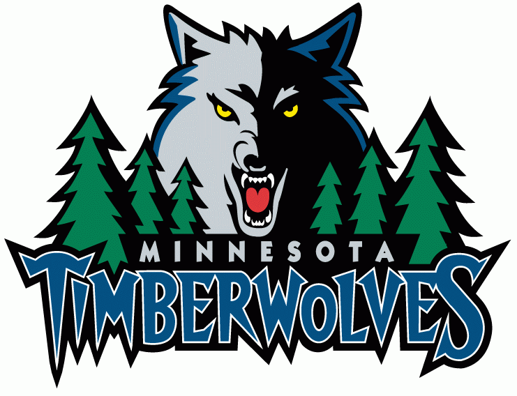 Minnesota Timberwolves Logo 1996-2008