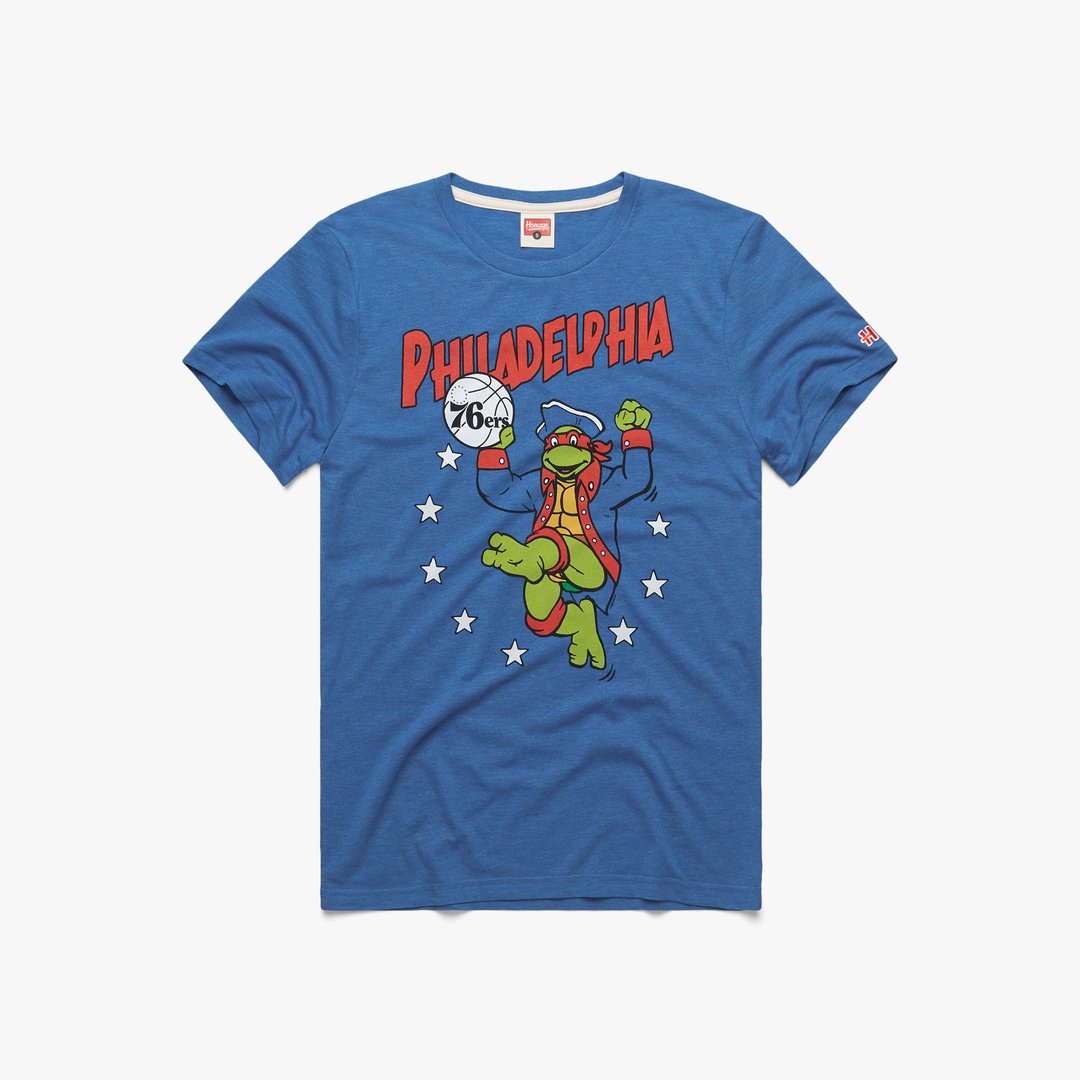 tmnt sixers shirt