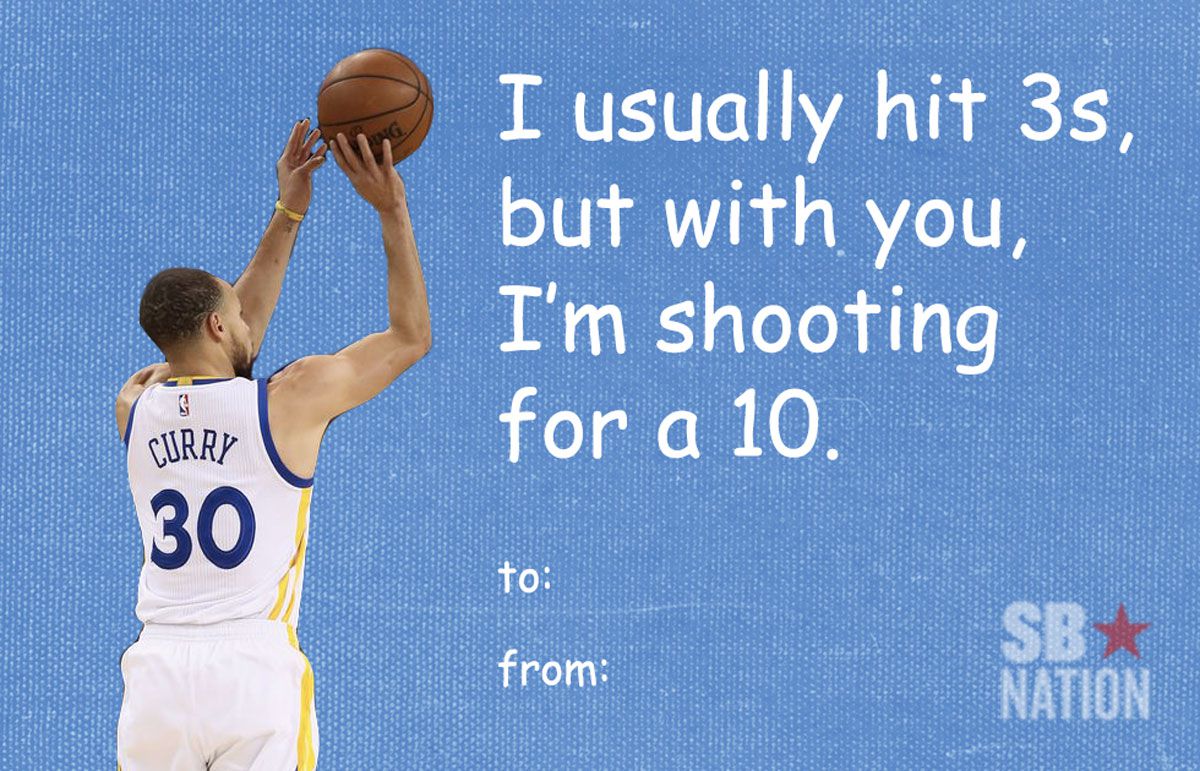 NBA Valentine's Day Steph 