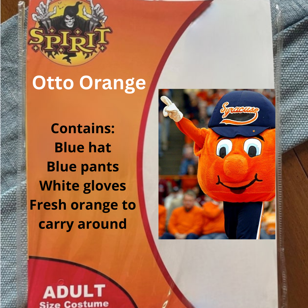 Otto Orange, mascot of the Syracuse Orangemen